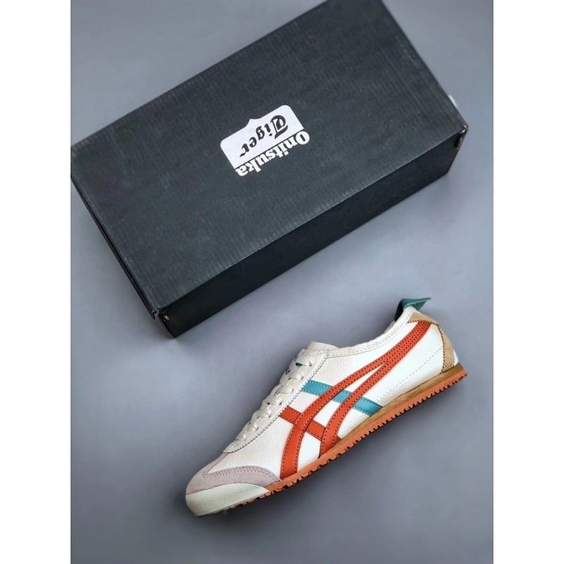 Onitsuka TIGER Mexico 66 CREAM PIQUANT ORANGE Sneakers