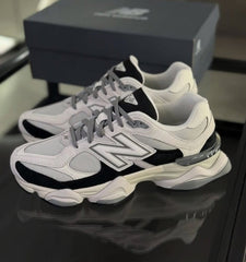 New Balance 9060 WHITE GREY JET BLACK