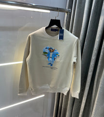 Ralph Lauren Cream Teddy Edition Imported Sweatshirt
