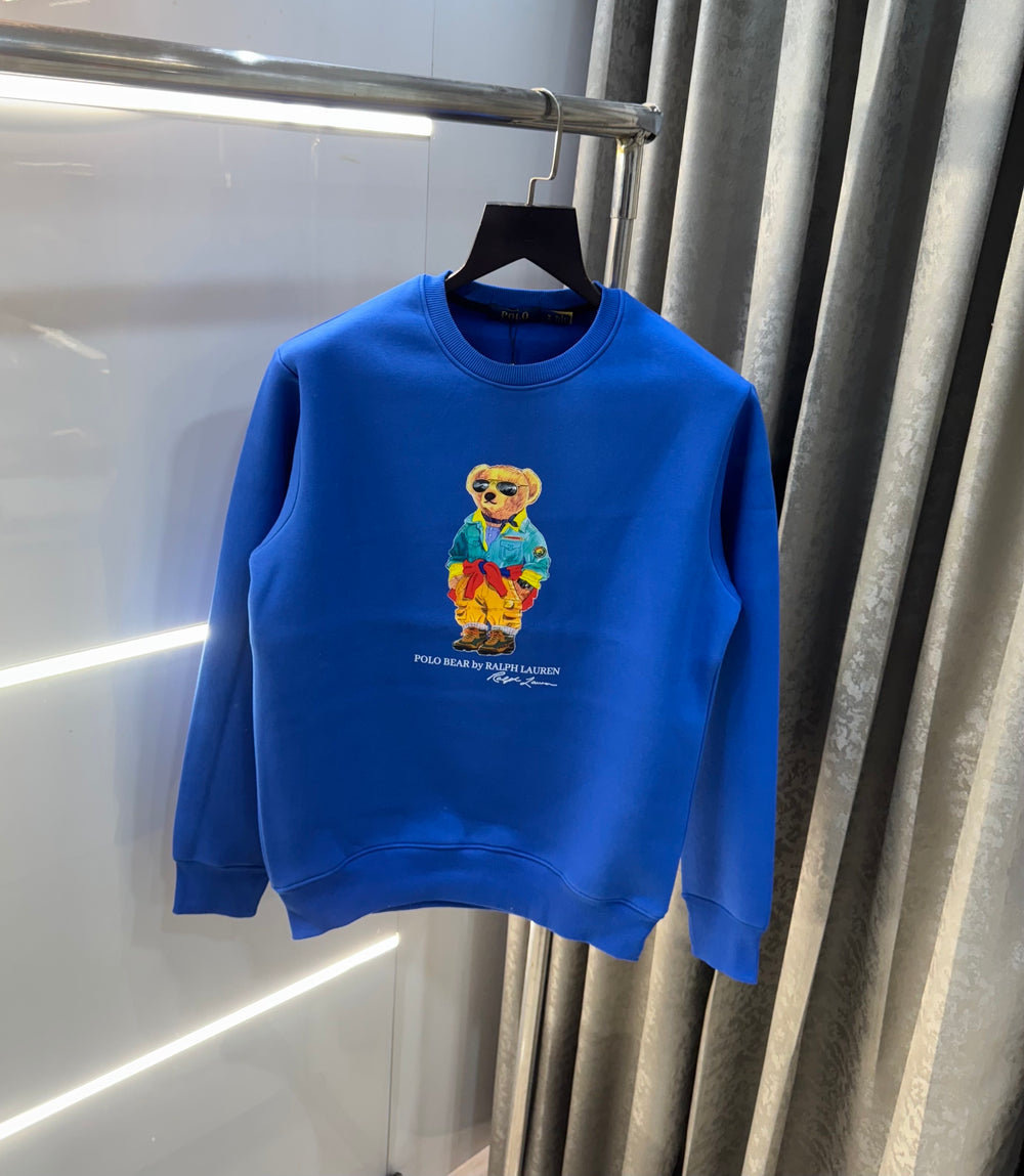 Ralph Lauren Blue Teddy Edition Imported Sweatshirt