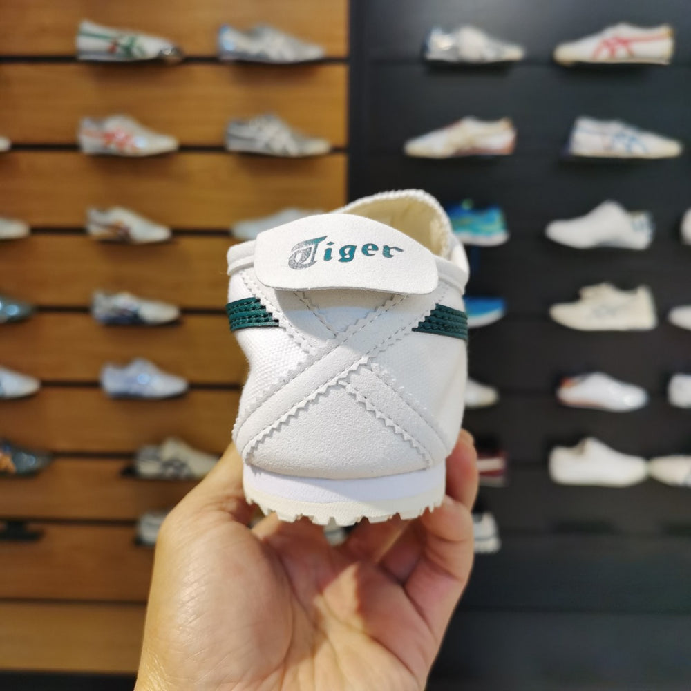 Onitsuka Tiger Mexico 66 Slip On White Velvet Pine Sneakers for Men