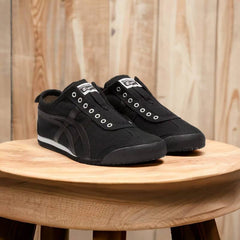 Onitsuka Tiger Sneakers MeXico 66 Slip On Black For Mens D-1774