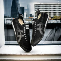 Onitsuka Tiger Sneakers MeXico 66 Slip On Black For Mens D-1774