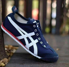 Onitsuka Tiger Sneakers Mexico 66 Slip On NavyOFF White For Men D-1778