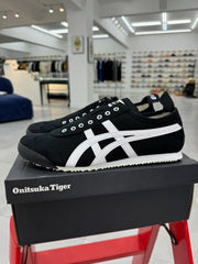 Onitsuka Tiger Mexico 66 Slip On Black White Sneakers For Mens D-1881