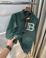 Balmai n Paris green Logo Imported Jacket