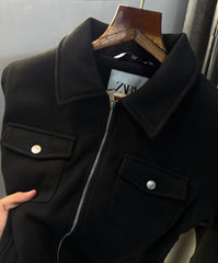 Zar a Black Premium Classic Bomber Jacket