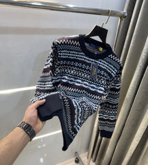 Ralph Lauren Navy Blue Imported Knitted Pull Over