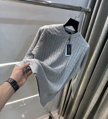 Ralph Lauren Grey Knitted Imported Pull Over