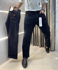 Arman i EXchang e Navy Blue Raw Wash Imported Denim