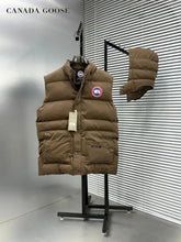 Canad a Goose Brown Imported Puffer Jacket