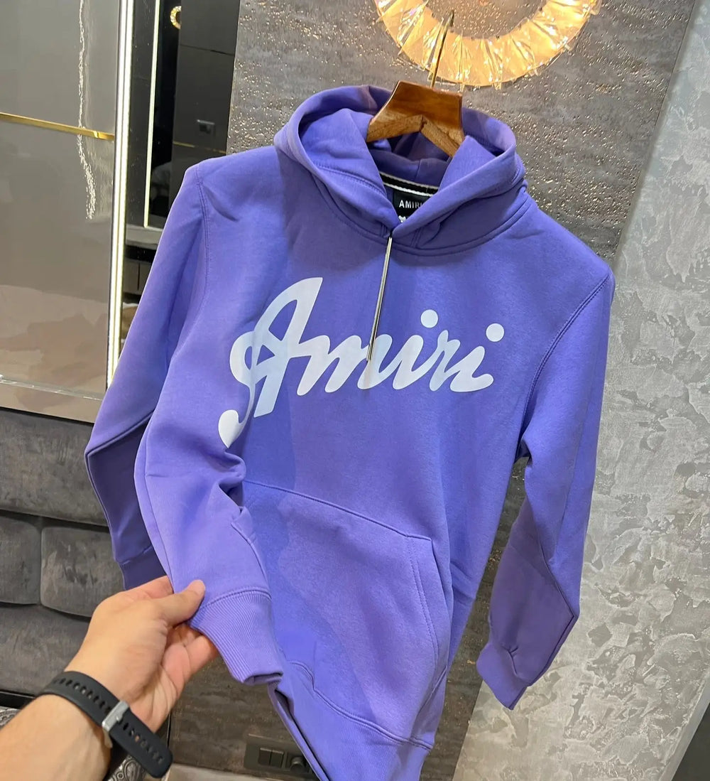 Amir i Purple Printed Premium Hoodie