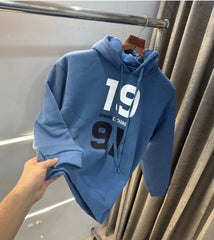 Arman i Exchange Blue Logo Print Imported Premium Hoodie