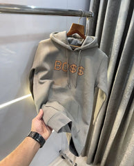 Hugo bos s Olive EmBOS5.. e Logo Imported Hoodie
