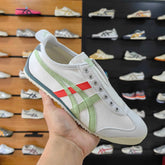 Onitsuka Tiger Mexico 66 Slip On White Jade Green For Mens