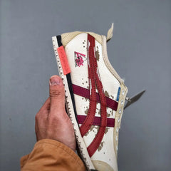 Onitsuka Tiger Mexico 66 x Panda Prank Red Slip On D-1789