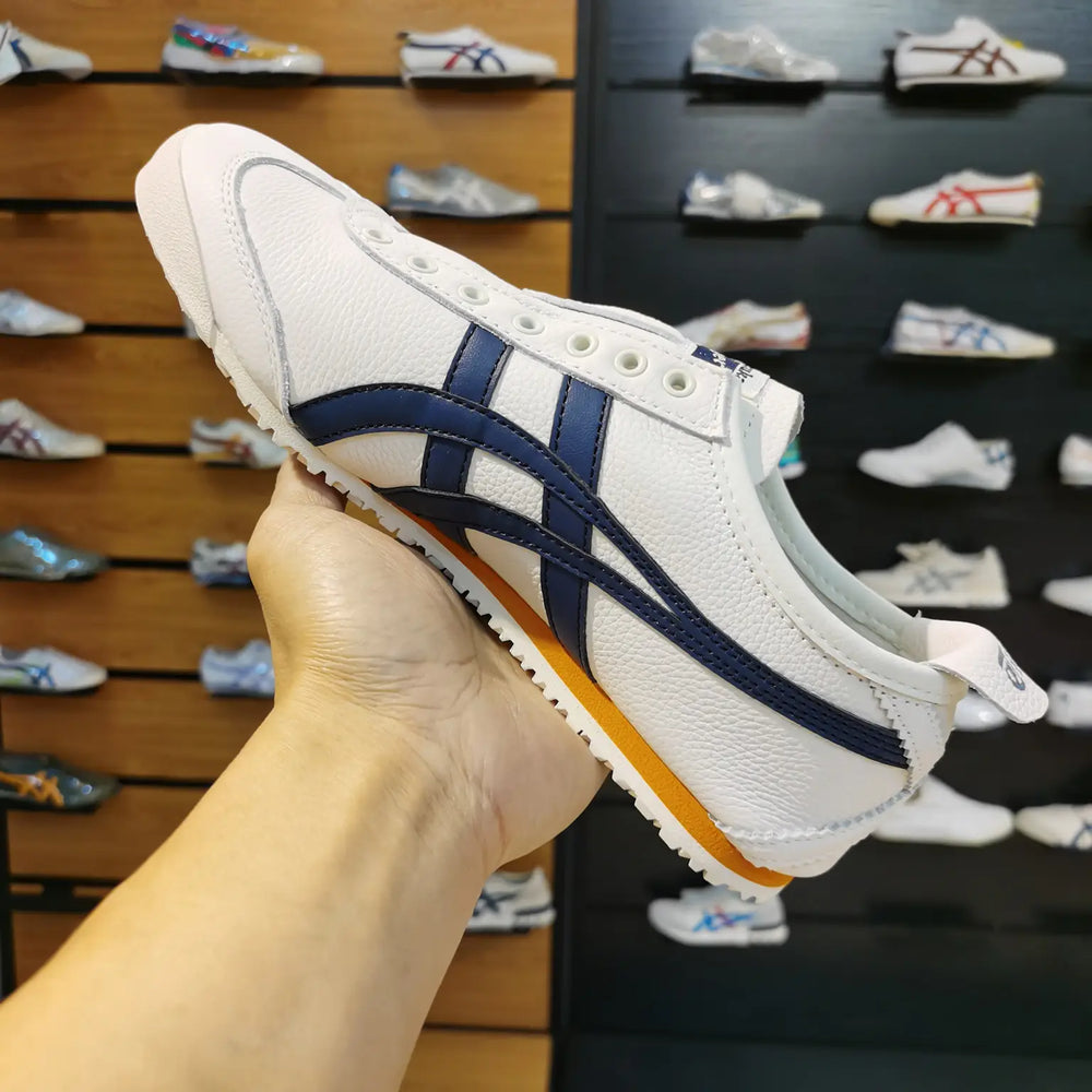 Onitsuka Tiger Mexico 66 Slip On Blue Orange For Mens D-1922