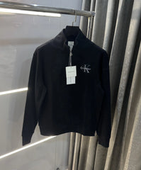 Calvin Klein Black Zip Premium Sweatshirt