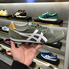 Onitsuka Tiger Serrano Green White Yellow Sneakers For Mens