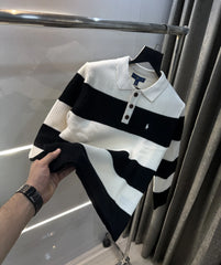 Ralph Lauren Black Imported Knitted Pull Over
