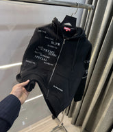 Suprem e Black Imported Zipper Jacket