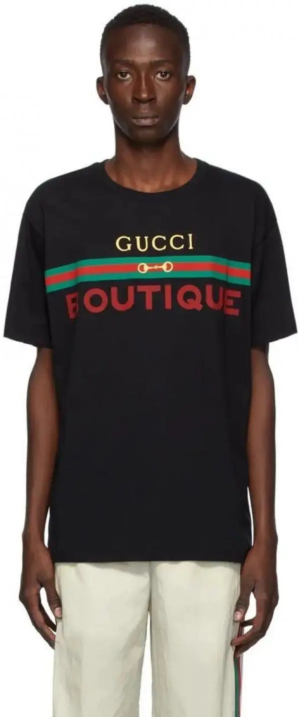 Gucc i Black Look Imported T-Shirt