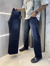 Hugo BOs$ Blue Premium Straight Fit Denim