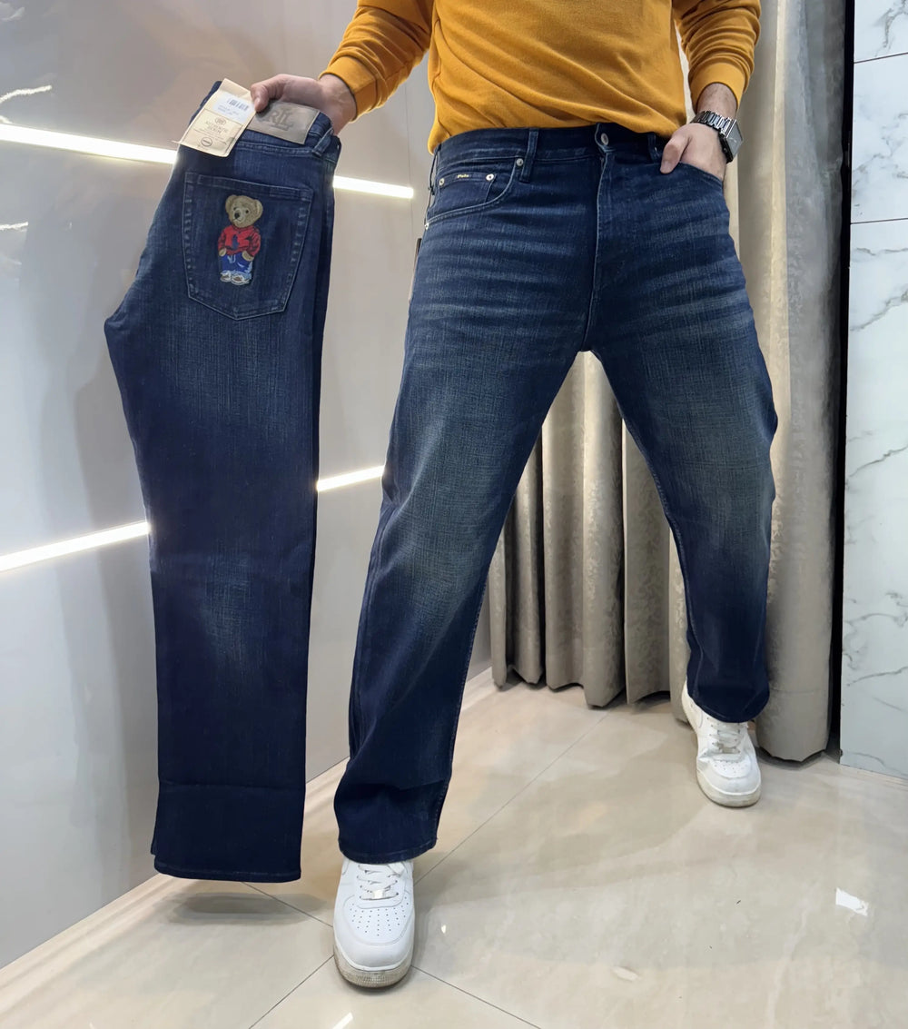 Ralph Lauren Dark Blue Teddy Edtion Imported Denim