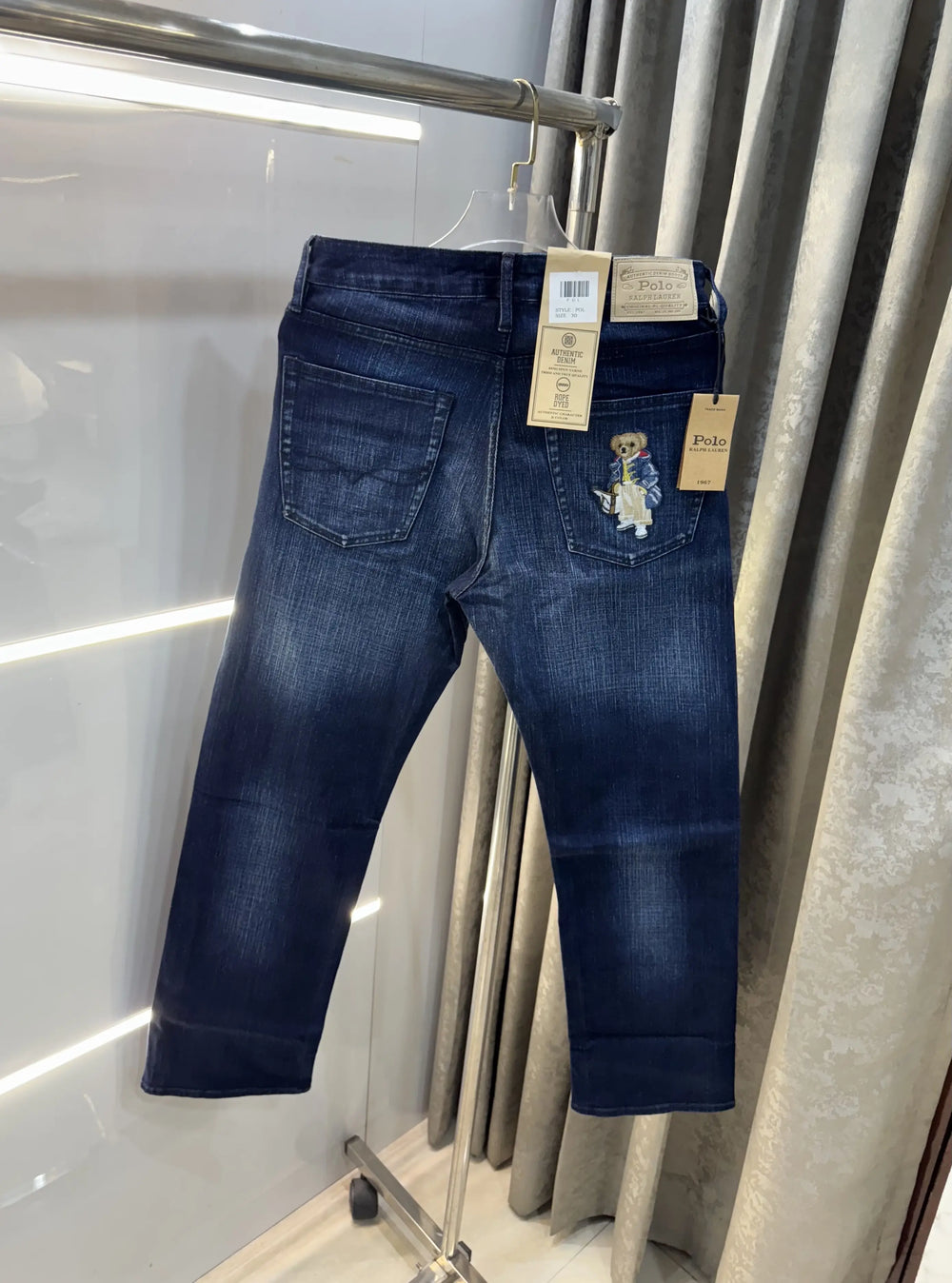 Ralph Lauren Blue Teddy Edtion Imported Denim