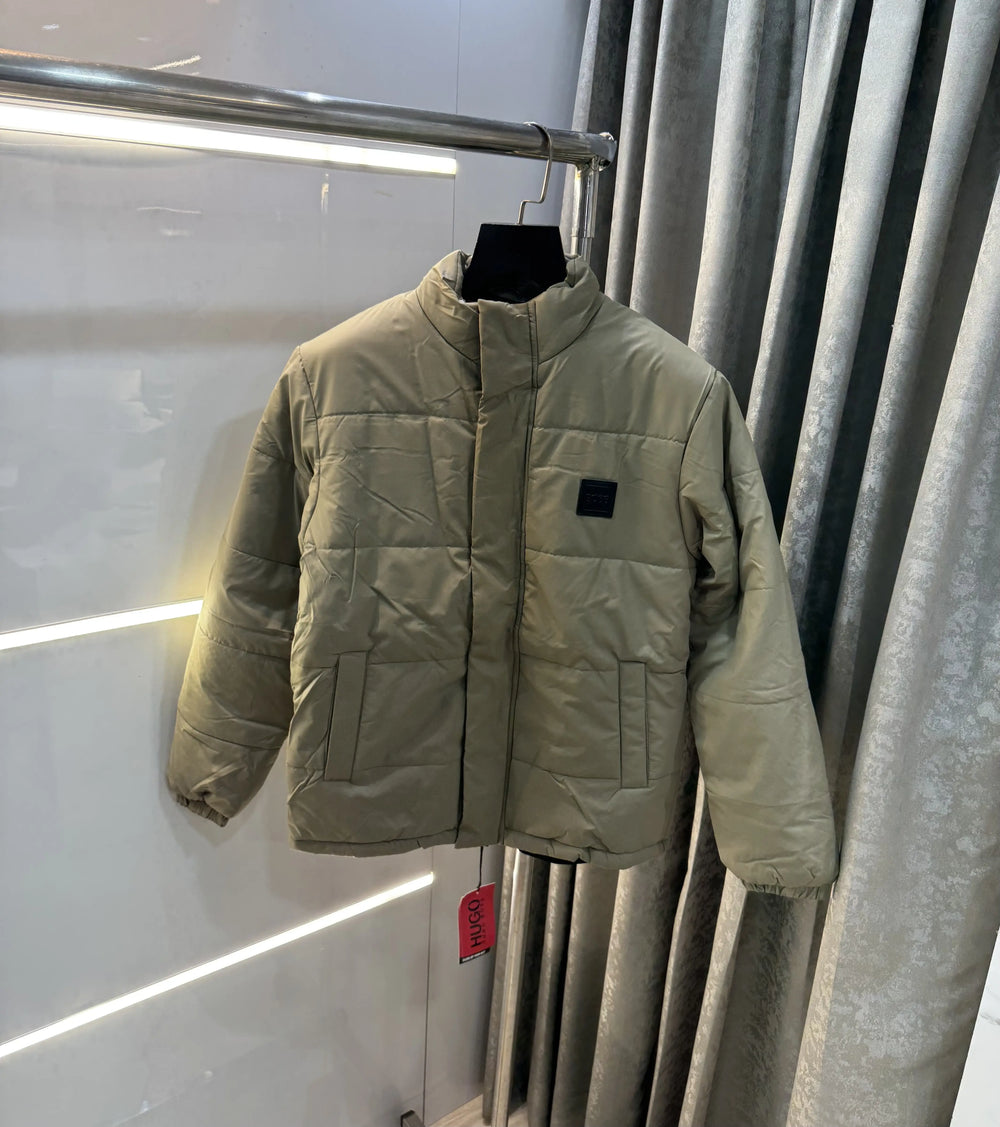 Hugo Bo$s Olive Premium Puffer Jacket
