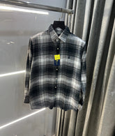 Ralph Lauren Grey Black Brushing Checks Premium Shirt