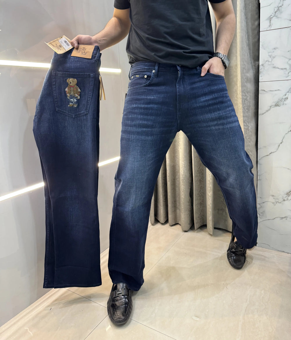 Ralph Lauren Dark Blue Teddy Edtion Imported Denim