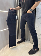 Ferragamo Dark Blue Imported Classic Denim