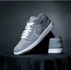 Nike Air Jordan 1 Low SE MEDIUM GREY COOL GREY WHITE