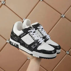 Louis Vuitton LV Trainer BLACK DENIM Women s