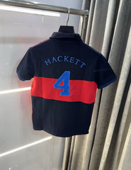 Hacket Red Logo Work Premium Polo T-Shirt
