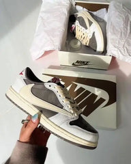Nike Air Jordan Retro Low REVERSE MOCHA (Women s) WITH OG BOX (Semi UA)