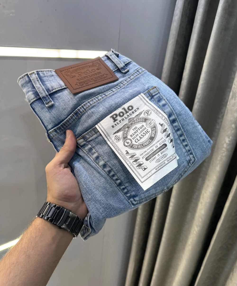 Ralph Lauren Sky Blue Imported Classic Denim