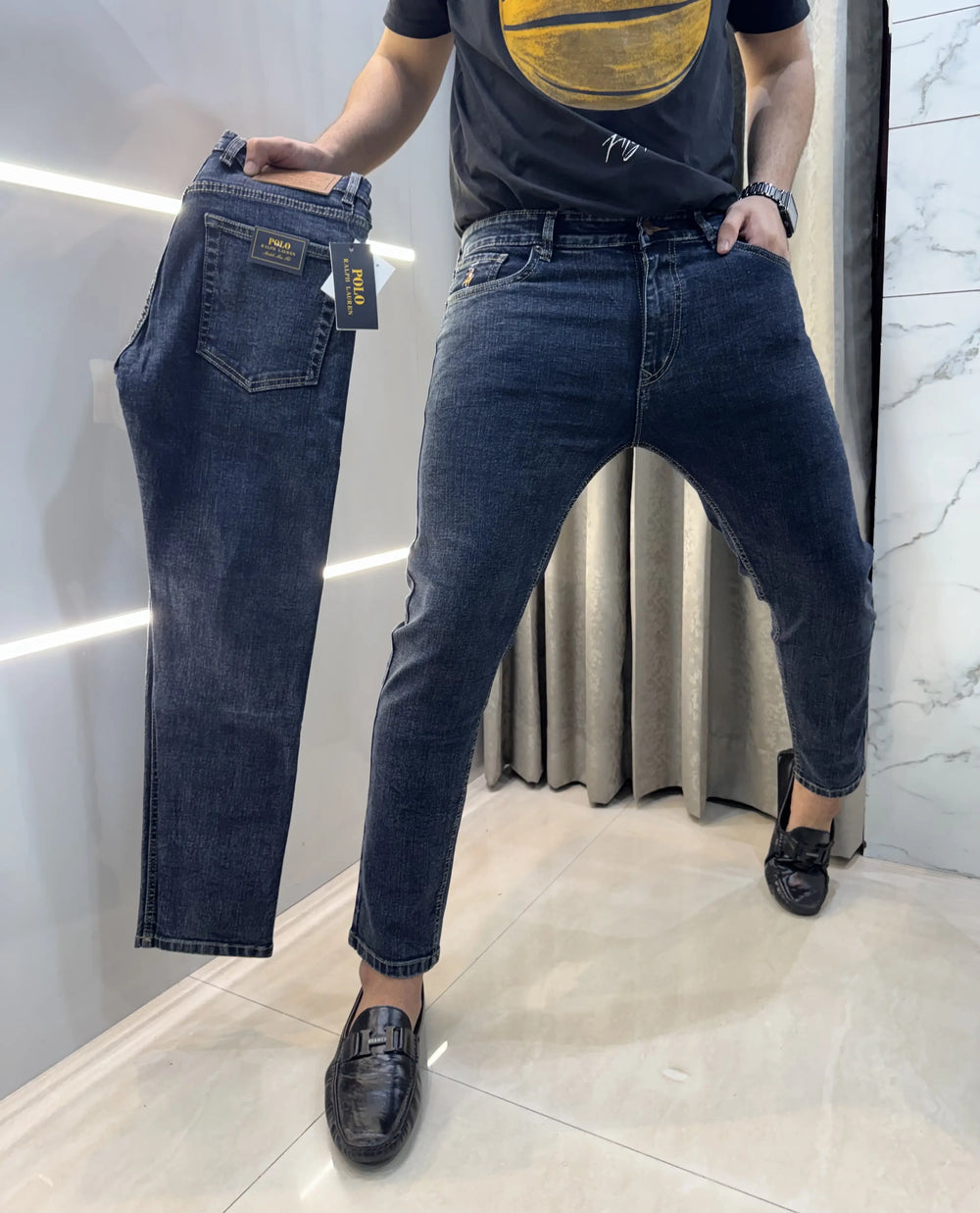 Ralph Lauren Dark Blue Imported Classic Denim