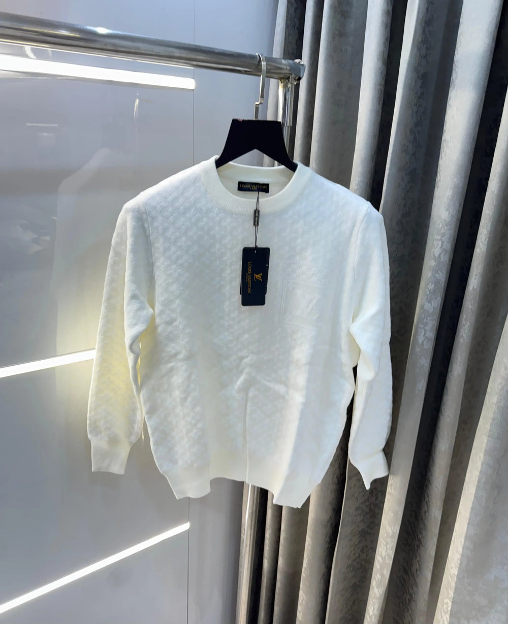 Louis Vuitton wahit Logo Work Imported Pull Over