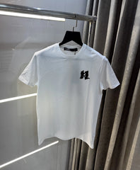 Karl Lagerfeld White Logo Work Premium T-Shirt