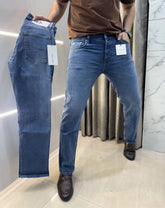 Calvi n Klein Mid Blue Imported Hyperflex Denim