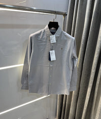 Ralph Lauren Grey Embroidery Logo Classic Shirt