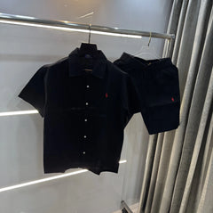 Ralph Lauren Black Logo Work Premium Cord Set