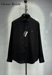 Chrome Hearts Black Logo Work Premium Shirt