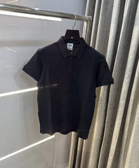 Zar a Black Premium Knitted Polo T-Shirt