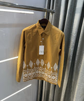 Zar a Khakhi Designer Premium Shirt