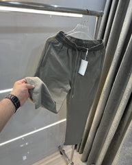 Ami Paris Olive Logo Work Premium Trackpant
