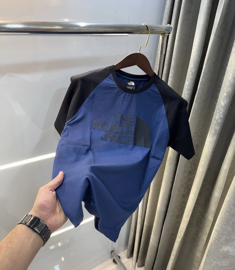 The North Face Blue Premium Oversized T-Shirt