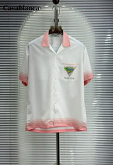 Casablanca Pink Premium Loose Fit Shirt